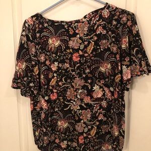 Floral top from H&M size 8